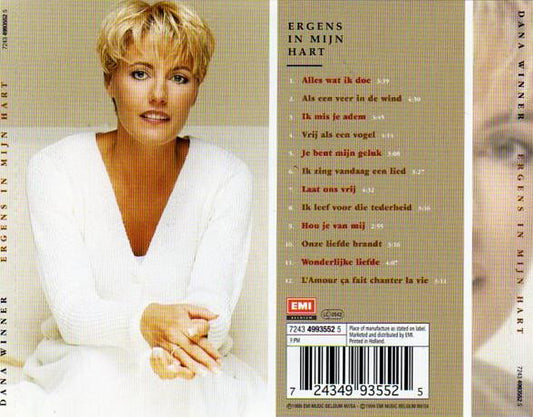 Dana Winner : Ergens In Mijn Hart (CD, Album)