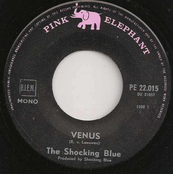Shocking Blue : Venus (7", Single, Mono, Bla)