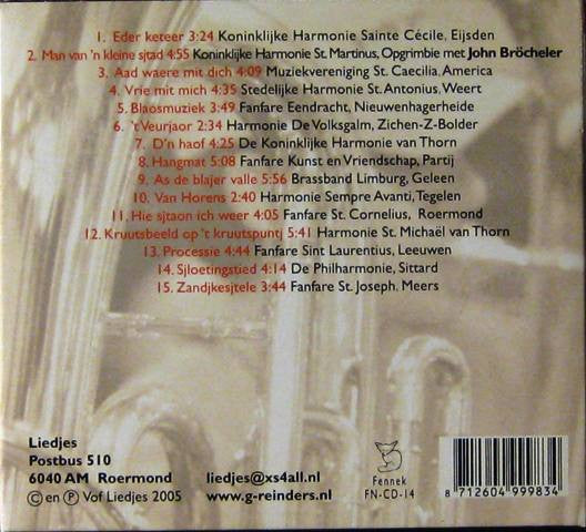 Gé Reinders : Blaos Mich Nao Hoes (CD, Album, Dig)