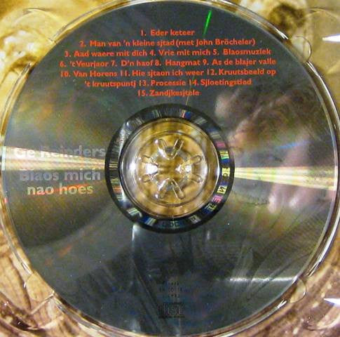 Gé Reinders : Blaos Mich Nao Hoes (CD, Album, Dig)