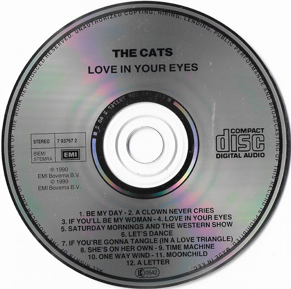 The Cats : Love In Your Eyes (CD, Album)