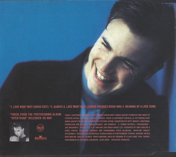Gary Barlow : Love Won't Wait (CD, Maxi)