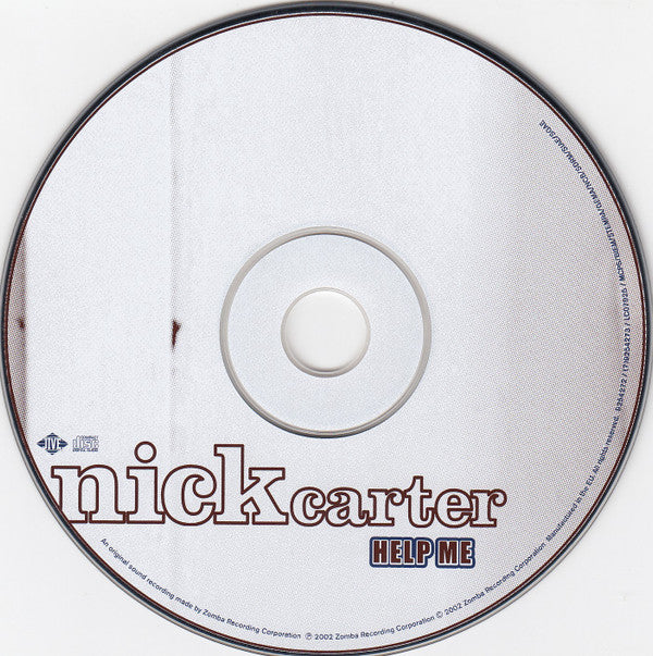 Nick Carter (2) : Help Me (CD, Maxi)