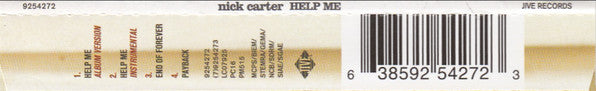 Nick Carter (2) : Help Me (CD, Maxi)