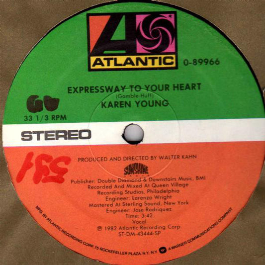 Karen Young : Expressway To Your Heart (12")