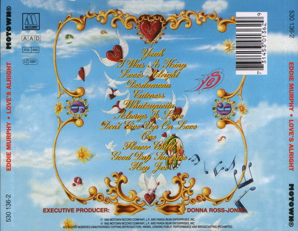 Eddie Murphy : Love's Alright (CD, Album)