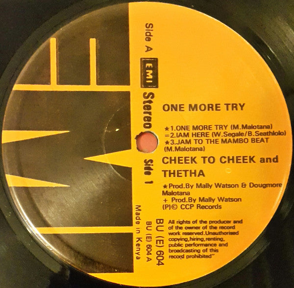 Cheek To Cheek (4), Thetha : One More Try / Love Me Tonight  (LP, MiniAlbum)