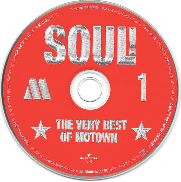 Various : Soul! The Very Best Of Motown (4xCD, Comp)