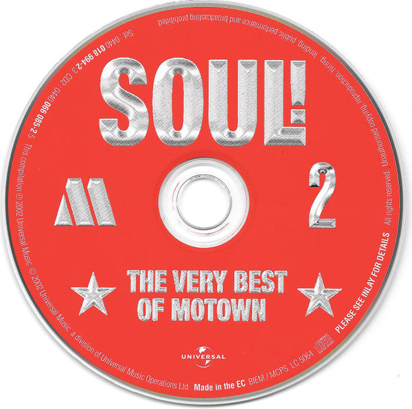 Various : Soul! The Very Best Of Motown (4xCD, Comp)