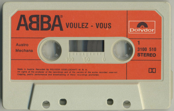 ABBA : Voulez-Vous (Cass, Album)
