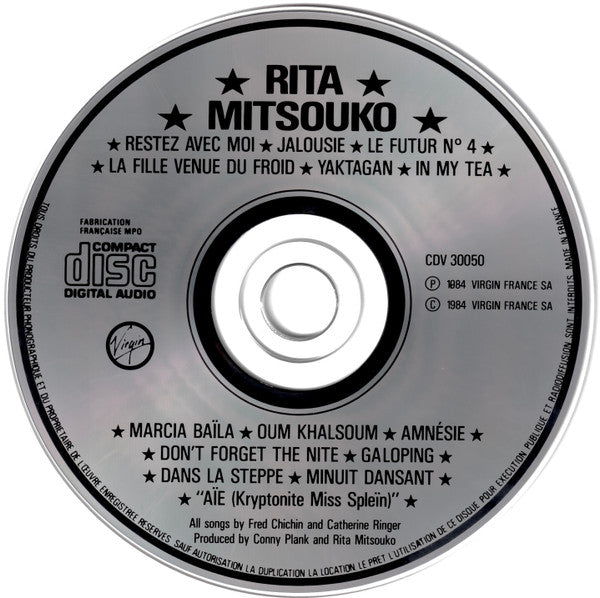 Les Rita Mitsouko : Rita Mitsouko (CD, Album)