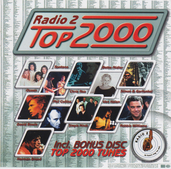 Various : Radio 2 Top 2000 (3xCD, Comp)