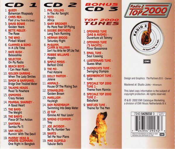 Various : Radio 2 Top 2000 (3xCD, Comp)