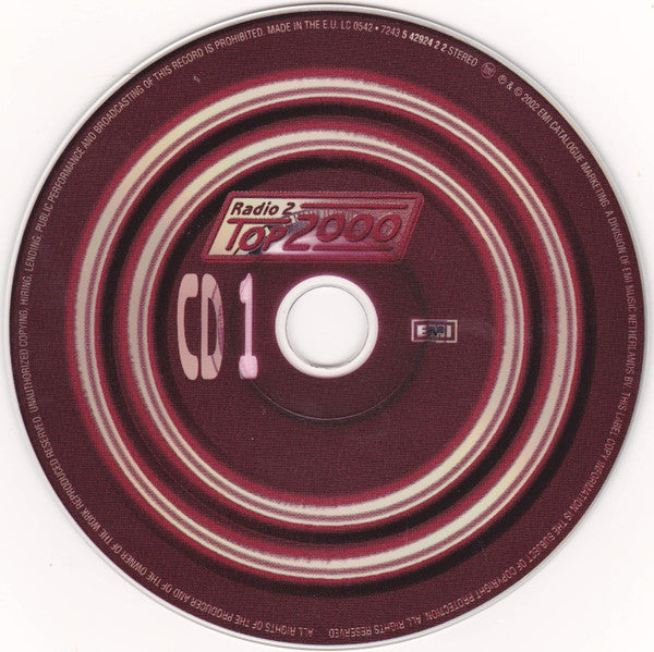 Various : Radio 2 Top 2000 (3xCD, Comp)