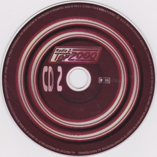 Various : Radio 2 Top 2000 (3xCD, Comp)