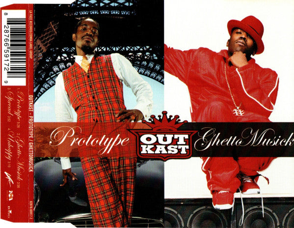 OutKast : GhettoMusik/Prototype (CD, Single)