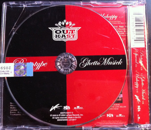 OutKast : GhettoMusik/Prototype (CD, Single)
