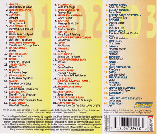 Various : Radio 2 Top 2000 (3xCD, Comp)