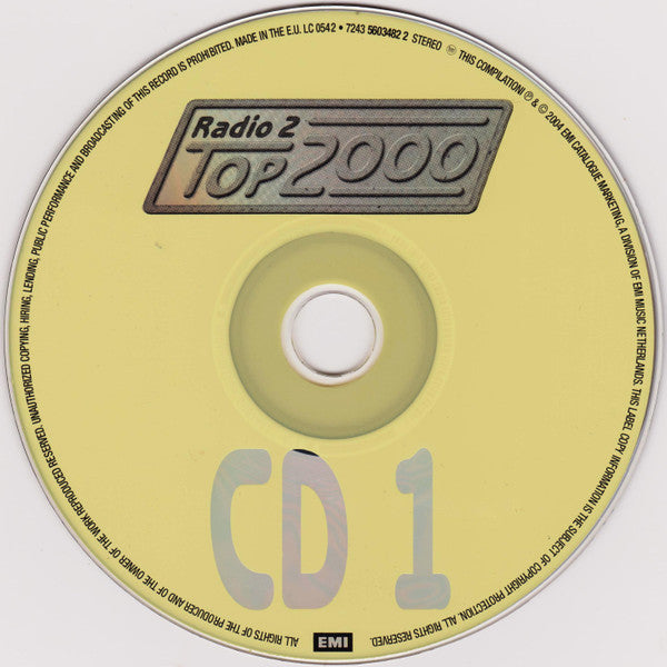 Various : Radio 2 Top 2000 (3xCD, Comp)