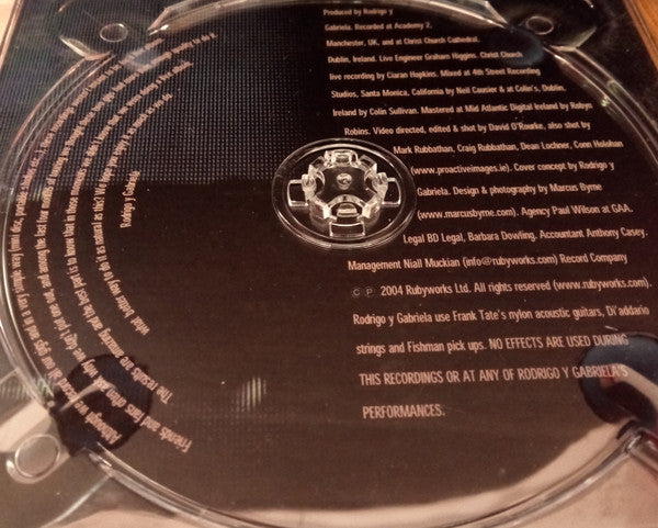 Rodrigo Y Gabriela : Live Manchester And Dublin (CD, Album, Enh, Dig)
