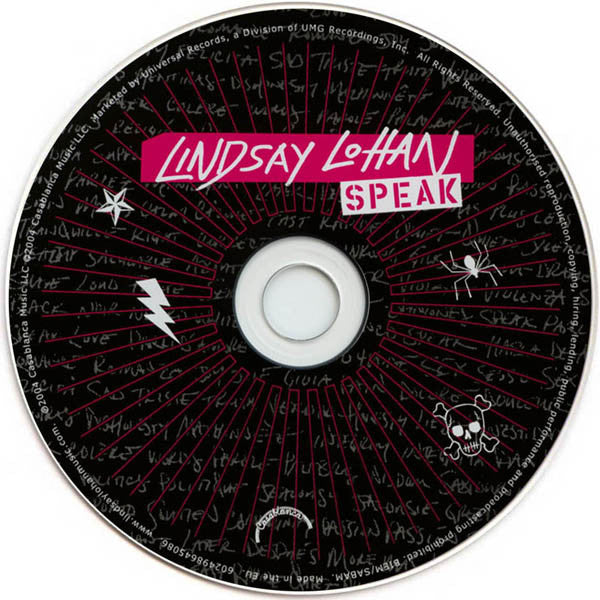 Lindsay Lohan : Speak (CD, Album, Enh)