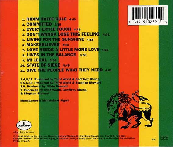 Third World : Committed (CD, Album)