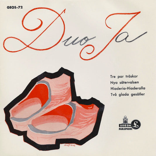 Duo Ja : Tre Par Träskor (7", EP)