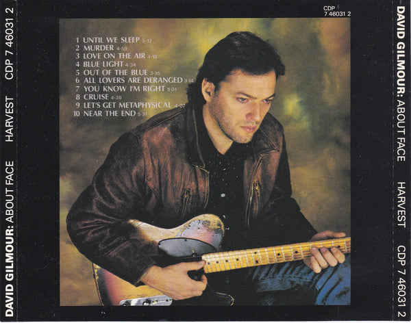 David Gilmour : About Face (CD, Album, RE)