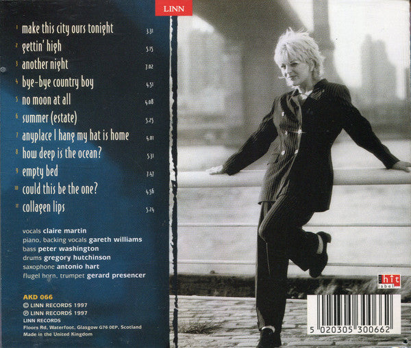 Claire Martin : Make This City Ours (CD, Album)