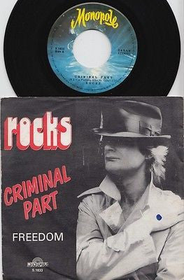 Rocks (2) : Criminal Part (7", Single)