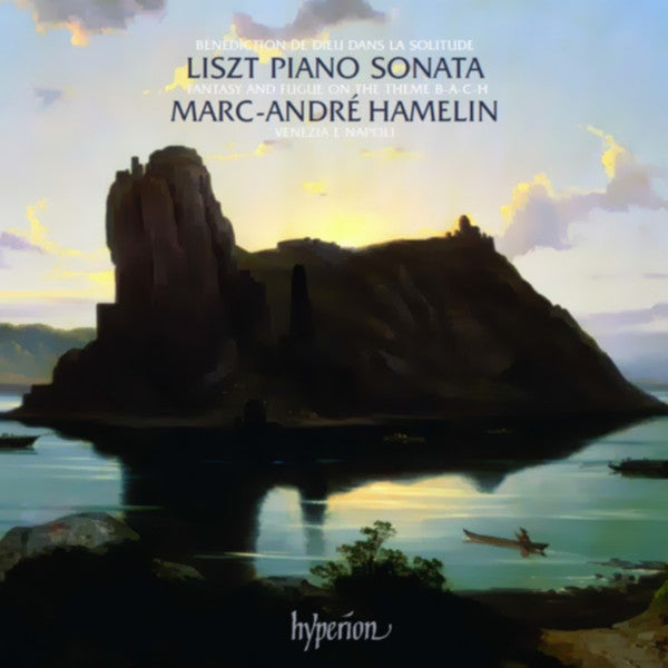 Franz Liszt, Marc-André Hamelin : Piano Sonata, Bénédiction, Venezia e Napoli (CD, Album)