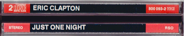 Eric Clapton : Just One Night (2xCD, Album, RE)