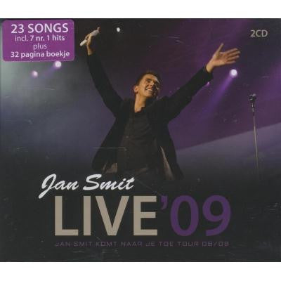 Jan Smit : Live'09 (Jan Smit Komt Naar Je Toe Tour 08/09) (2xCD, Album)