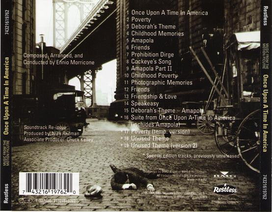 Ennio Morricone : Once Upon A Time In America (Music From The Motion Picture) (CD, Album, RE, RM, S/Edition)