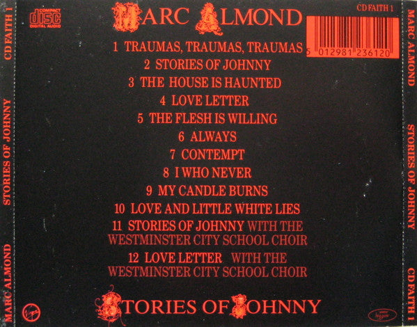 Marc Almond : Stories Of Johnny (CD, Album)