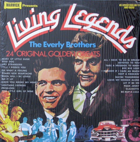 Everly Brothers : Living Legends (LP, Comp)