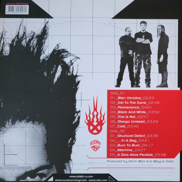 Static-X : Machine (LP, Album, Ltd, Num, RE, Sil)