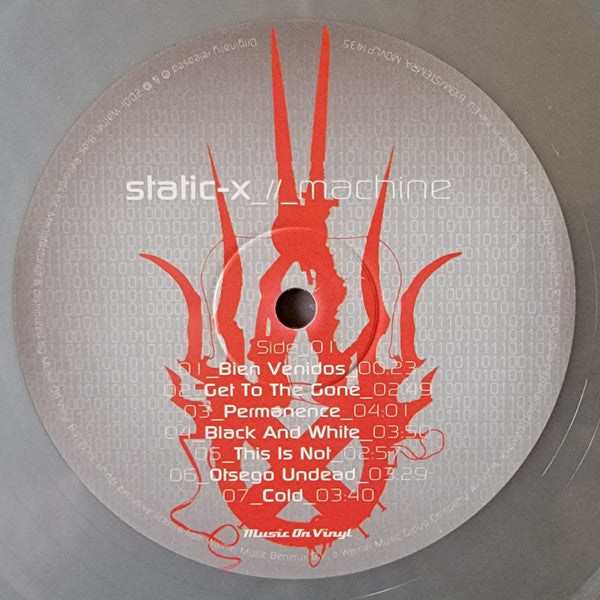Static-X : Machine (LP, Album, Ltd, Num, RE, Sil)