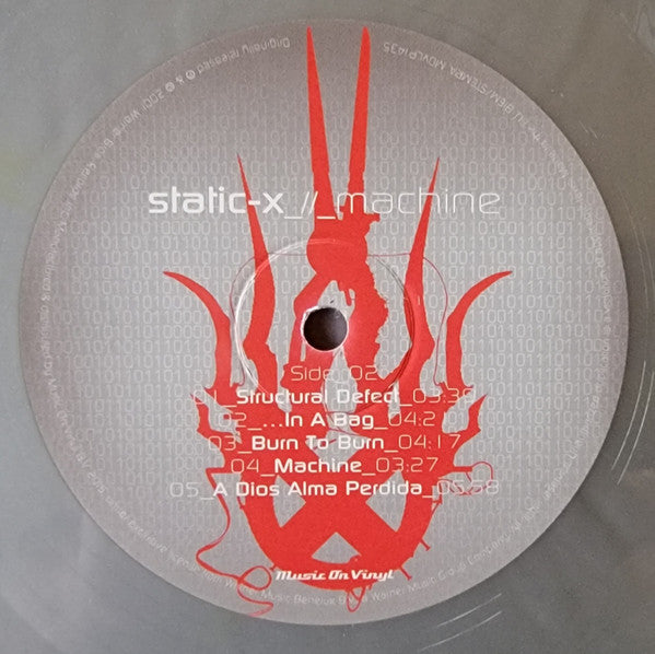 Static-X : Machine (LP, Album, Ltd, Num, RE, Sil)