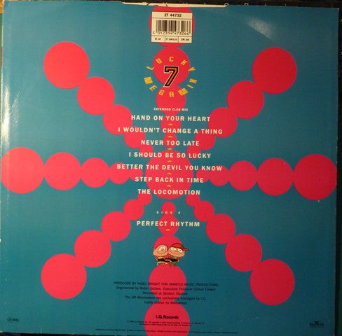 The UK Mixmasters : Lucky 7 Megamix (12", Single)