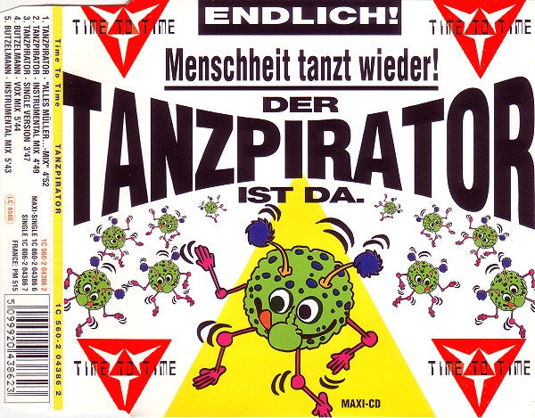 Time To Time : Tanzpirator (CD, Maxi)