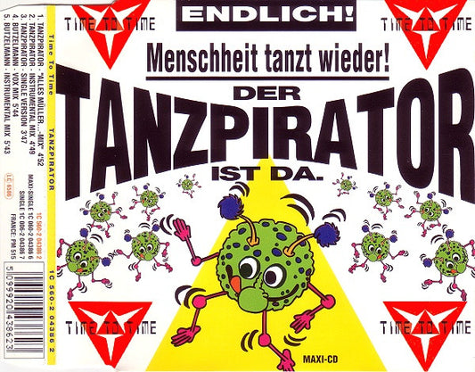Time To Time : Tanzpirator (CD, Maxi)