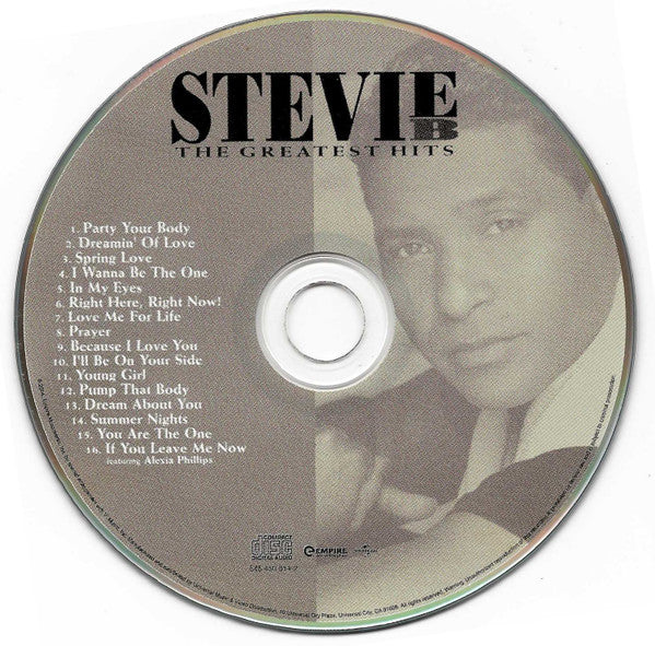 Stevie B : The Greatest Hits (CD, Comp, RM)