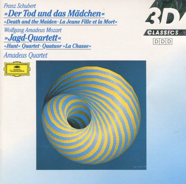 Franz Schubert / Wolfgang Amadeus Mozart - Amadeus-Quartett : Der Tod Und Das Mädchen / Jagd-Quartett (CD, Comp)