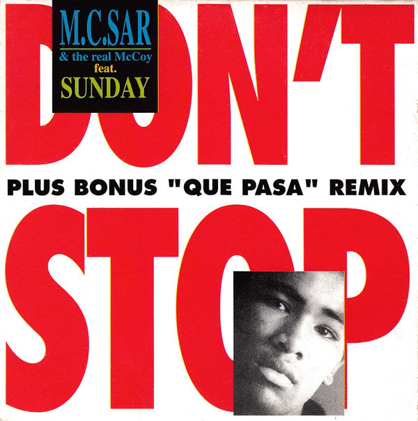Real McCoy Feat. Sunday (2) : Don't Stop (CD, Single)