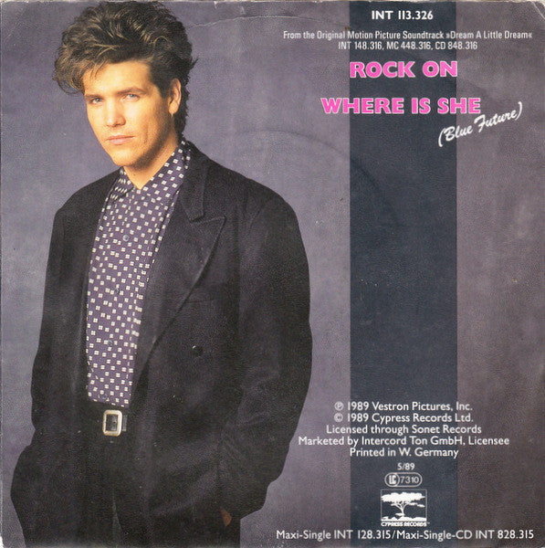 Michael Damian : Rock On (7", Single)