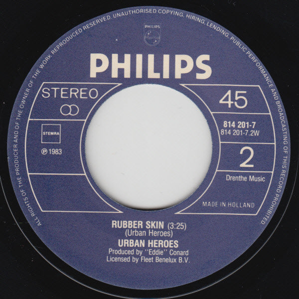 Urban Heroes : Total Rest (7", Single)