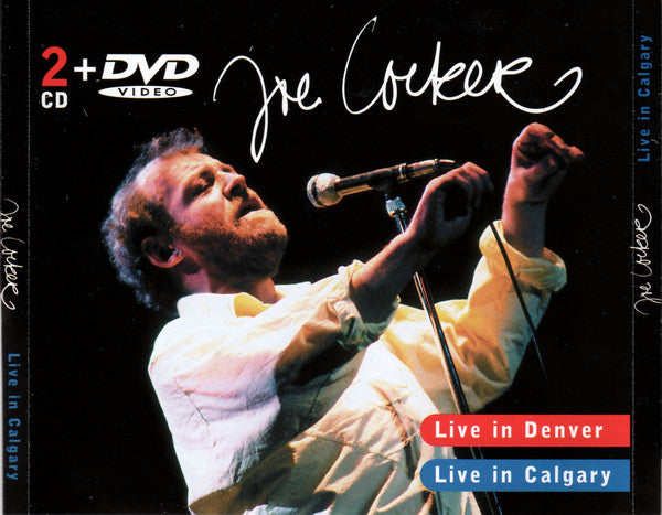 Joe Cocker : Live In Denver / Live In Calgary (2xCD + DVD-V + Box, Comp)