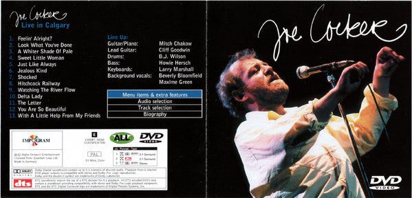Joe Cocker : Live In Denver / Live In Calgary (2xCD + DVD-V + Box, Comp)