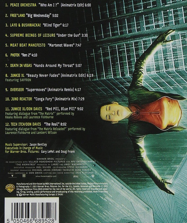 Various : The Animatrix (The Album) (CD, Comp)